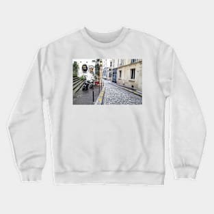 Paris Medieval Street Crewneck Sweatshirt